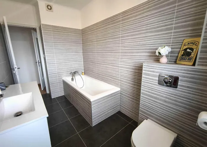 Charming T3 With Balconies In Apartamento Ajaccio (Corsica)