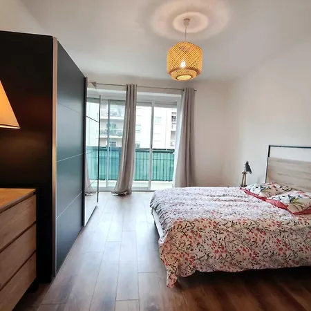 Apartman Charming T3 With Balconies In